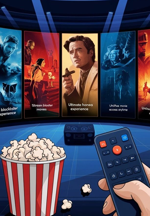 Unlimited 4K Movies and VOD Library